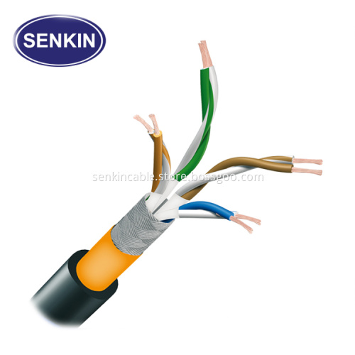 KEVLAR 24AWG Tinned Copper TPU Sensor Cable
